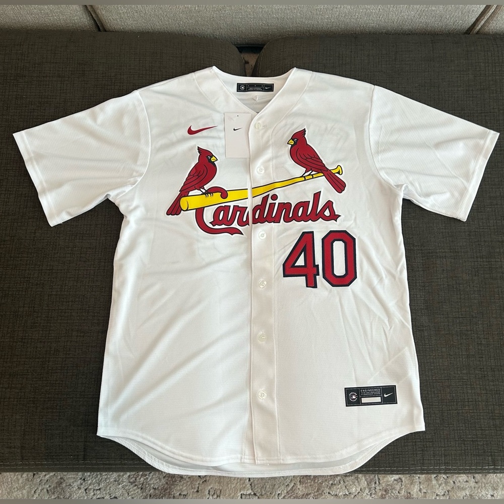 Nike Authentic St. Louis Cardinals Wilson Contreras White Jersey Men’s Size: M